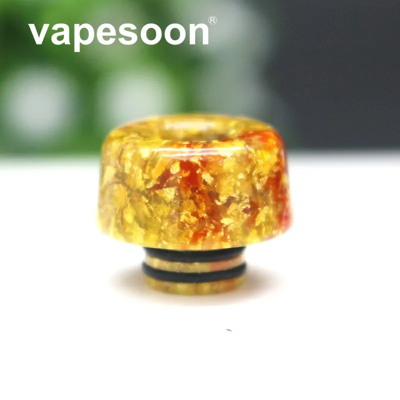 Дрип тип VapeSoon Resin 510 мундштук с широким отверстием для вейпа дрип резьбы RTA RDTA танк