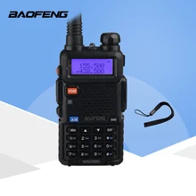 Переносной радиоприемник Baofeng UV-5R 5 W Walkie Talkie UV5R Двухдиапазонный портативный двухстороннее радио pofung УФ 5R рации для охоты