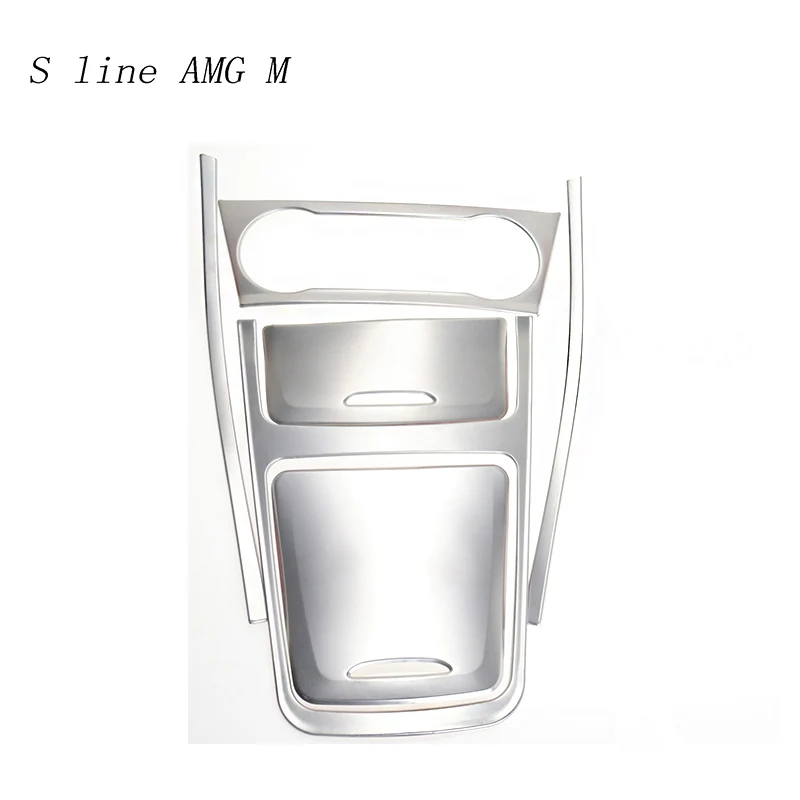  Car Styling Air Knob Center Console Gear Panel Auto Gears Stickers Covers Trim For Mercedes Benz A 