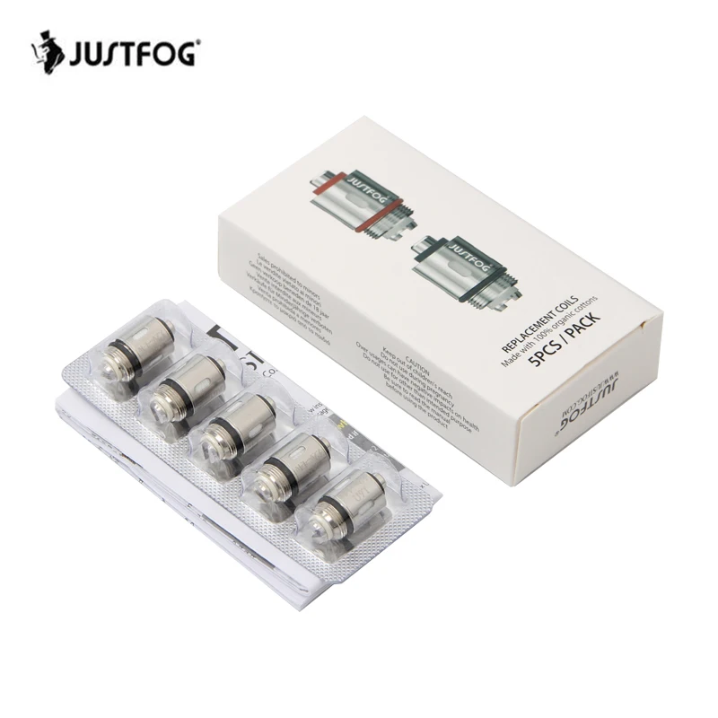 5pcs Original JUSTFOG Q16/C14/G14/S14 Coils 1.2ohm 1.6ohm for Q16/Q14