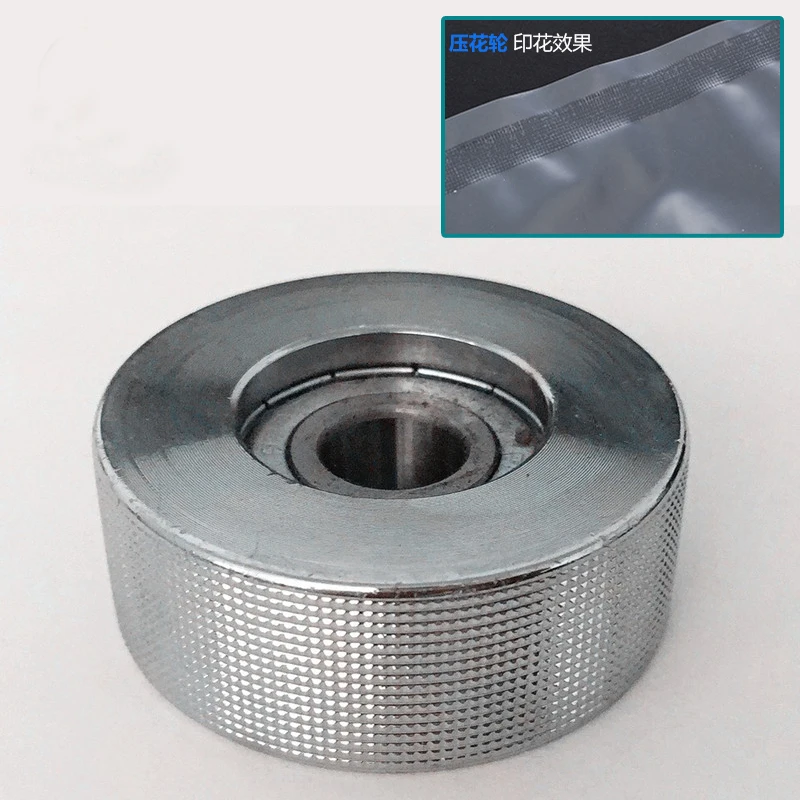 

Free shipping Spare parts for FR-900/1000 continuous sealing machine Embossing wheel / knurling wheel / checker square wheel