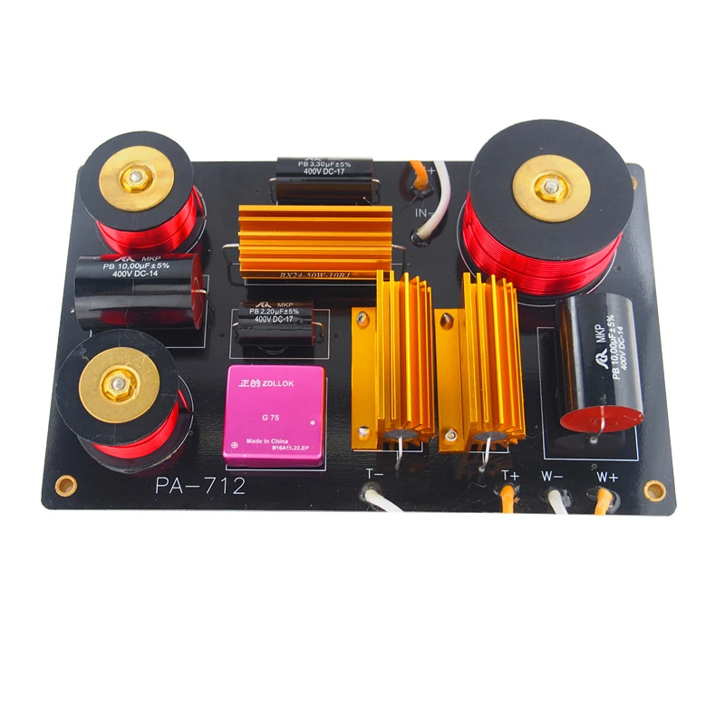 Finlemho 2 Way Crossover DJ Speaker Accessories Treble Tweeter