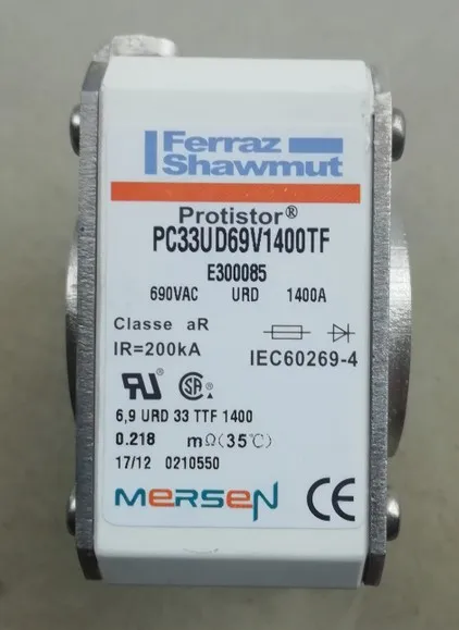Предохранители: PC33UD69V1400TF 6 9 URD 33 TTF 1400 E300085/PC33UD60V1500TF Y300585 aR|Перемычки| |