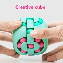 Креативный кубик, гладкая скоростная игрушка с функцией хранения, головоломка, подарок для детей, медленно поднимающееся ароматическое снятие стресса, игрушки M0308