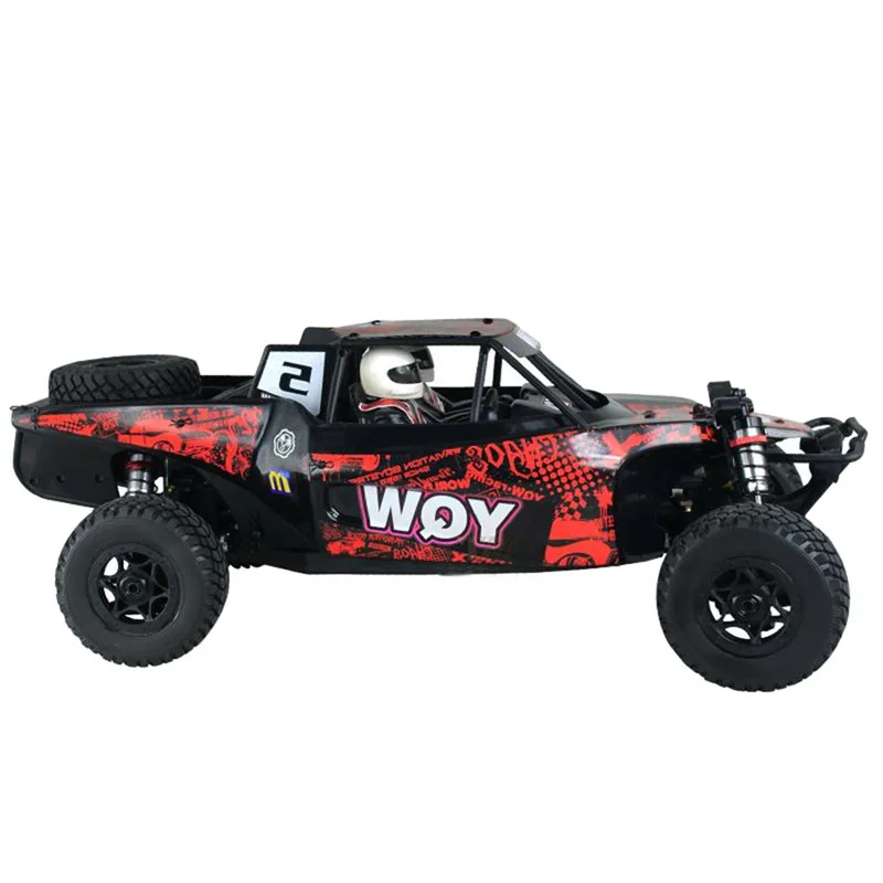 YQW 1/8 2 4G 4WD красный Радиоуправляемый автомобиль рама внедорожный пустынный
