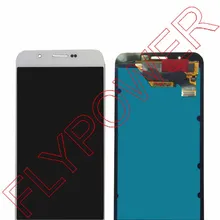 Untuk Samsung Galaxy A8 A8000 LCD Display dengan Touch Screen Digitizer Majelis putih dengan pengiriman gratis