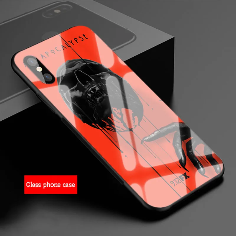 Чехол для телефона с закаленным стеклом iPhone 6 6plus 7 plus 8 8plus 5 1 X XS XR Max|Бамперы| |