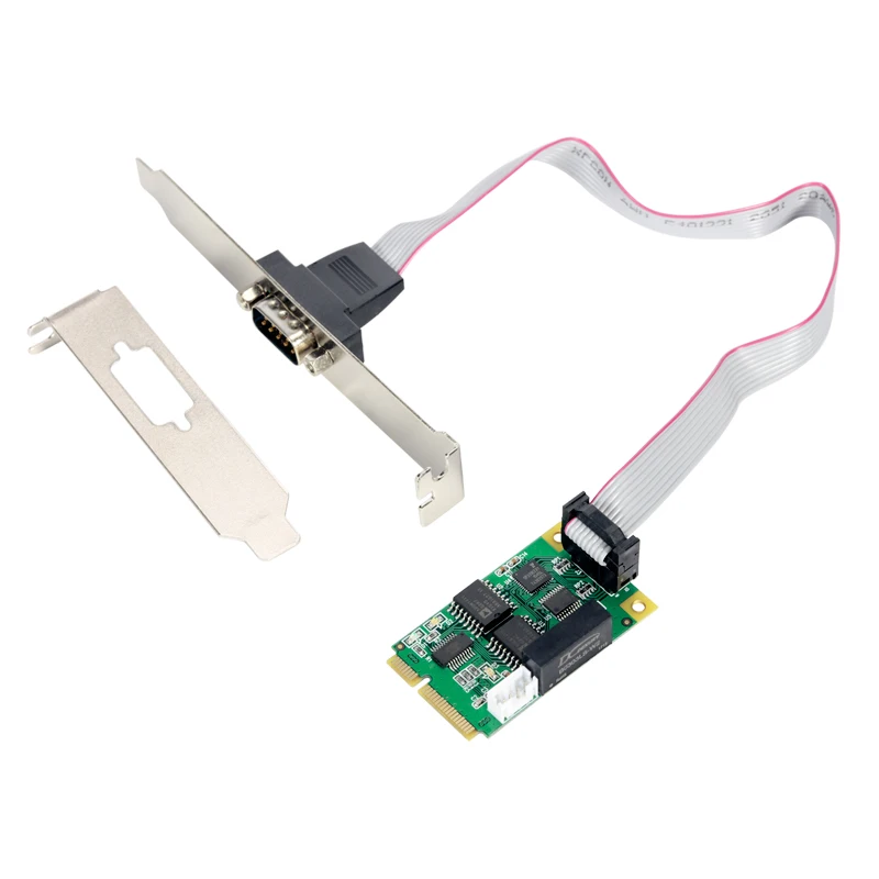  Mini PCIE USB zu RS422 RS485 RS232 COM Port Karte DB9 für Modem PDA GPS Bar Code Digitizer ISDN ter