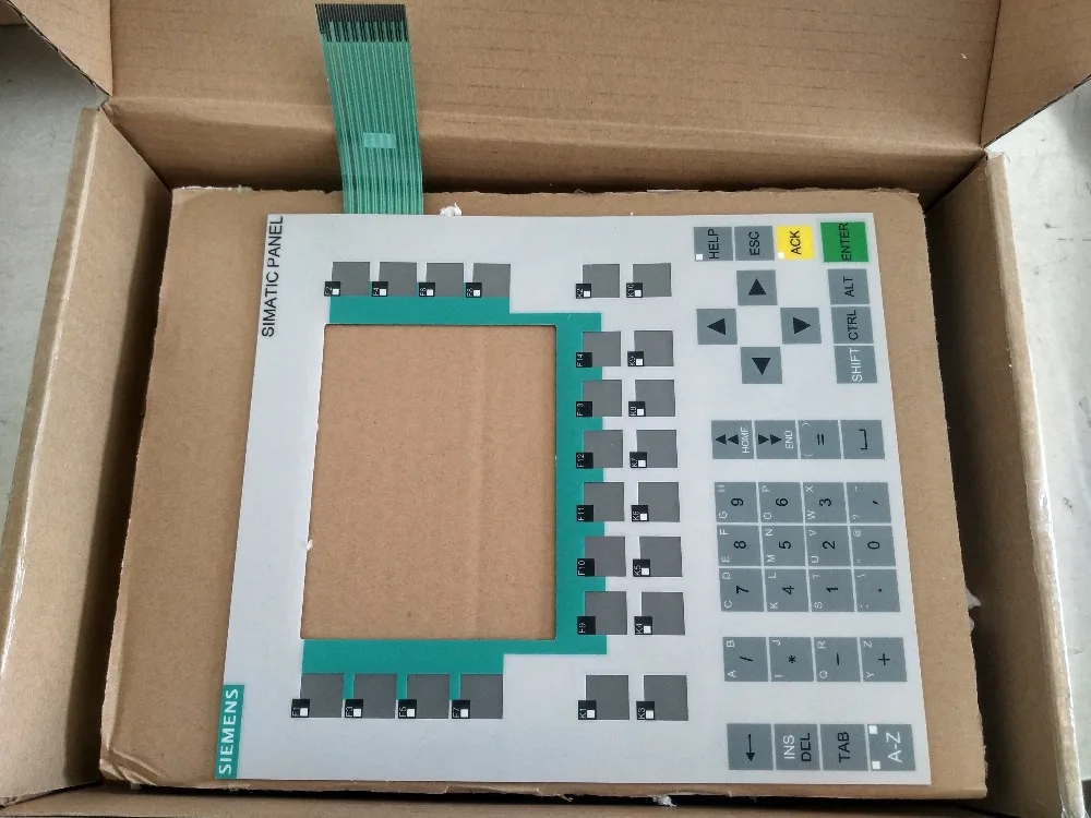 

6AV6542-0BB15-2AX0 6AV6 542-0BB15-2AX0 OP170B Compatible Keypad Membrane for Siemens keypad replacement