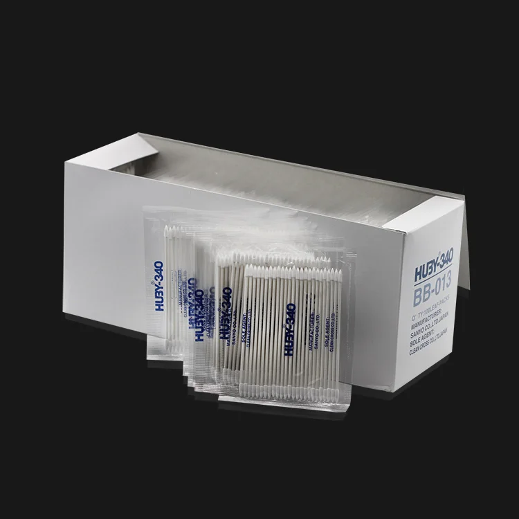 

100pcs 4 Bags Fiber Optical Cleaning Sticks Cleaning Swab 1.25mm LC