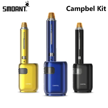 

Original Smoant Campbel Kit 80W With 2ml Campbel Tank 3ml Filter Powered By 18650 Battery E Cigarette Vape Vaporizer