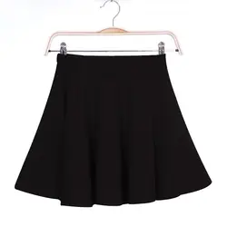 Хит продаж, новая женская юбка, Сексуальная Мини Короткая юбка, Осенние юбки, Женская эластичная плиссированная юбка-пачка с высокой