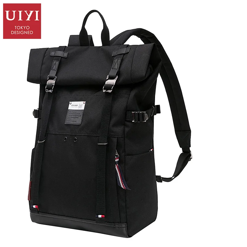 

UIYI Black Backpack Men 14' Laptop Waterproof Teenager pack Big Capacity Travel pack Antithief Backpack Bagpackfor Mens 2018