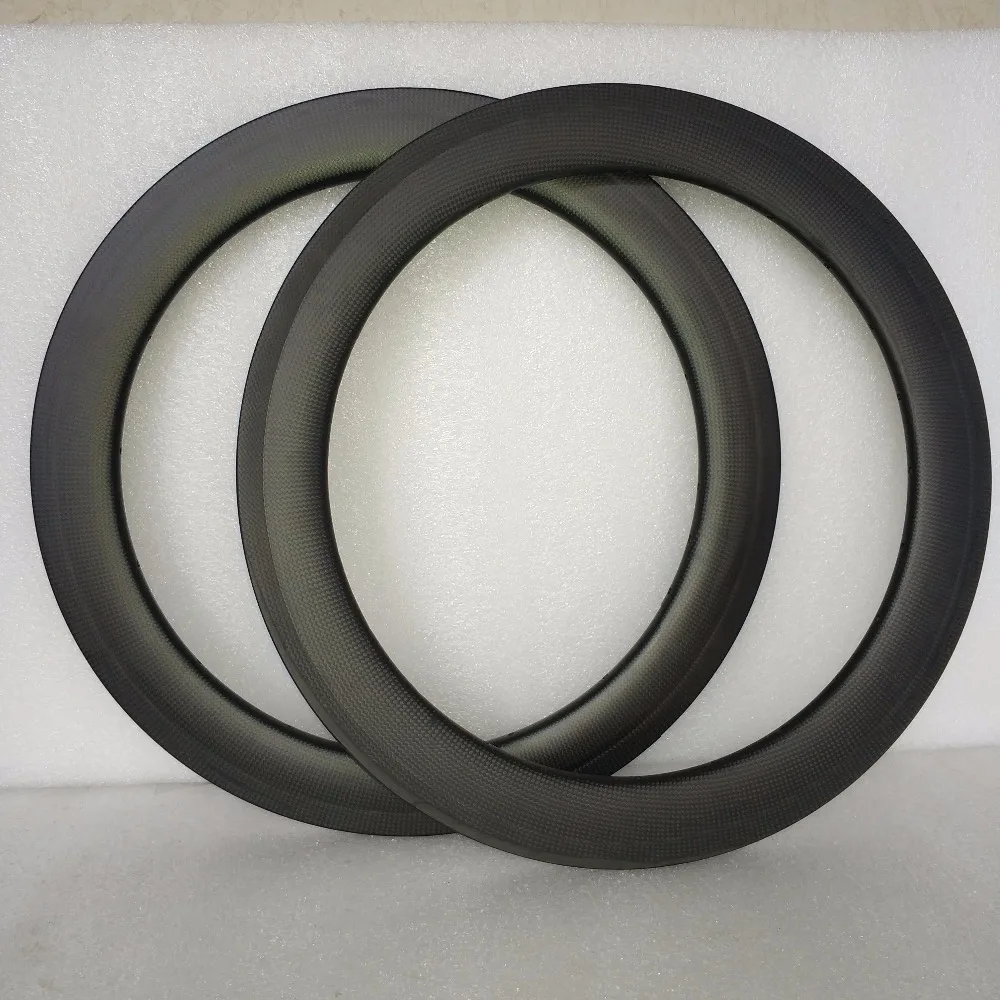 SEMA 20 inch 451 50mm depth T700 full carbon rim best quality carbon fiber rim for recumbent wheel clincher road bicycle