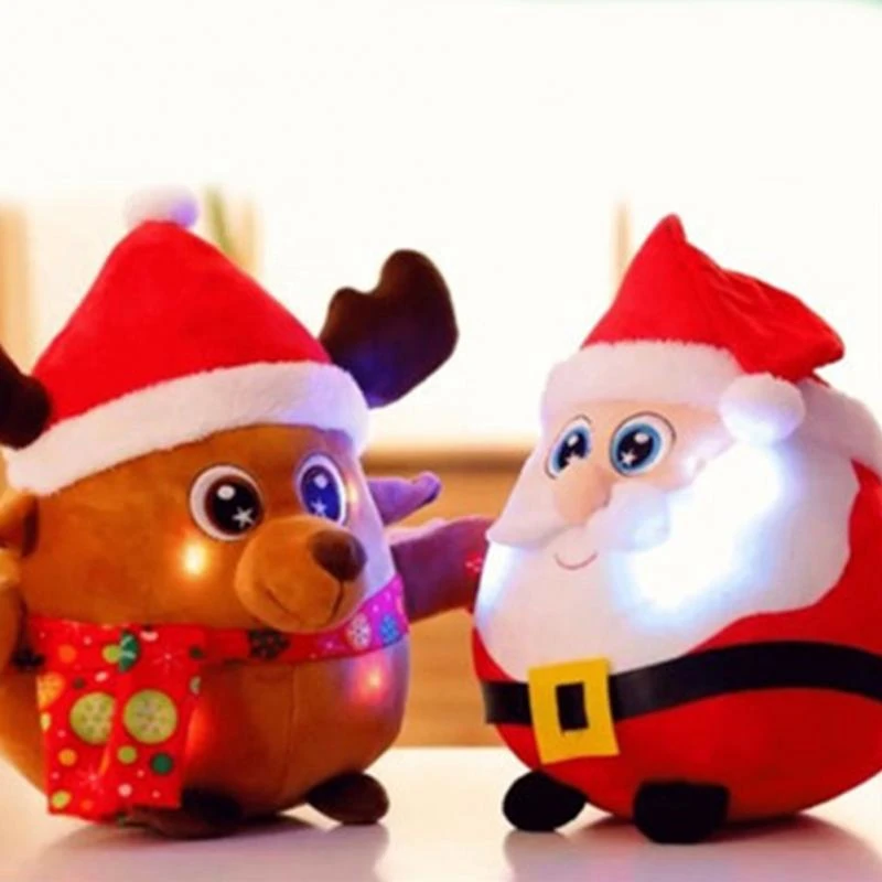muñecas vestidas de santa claus