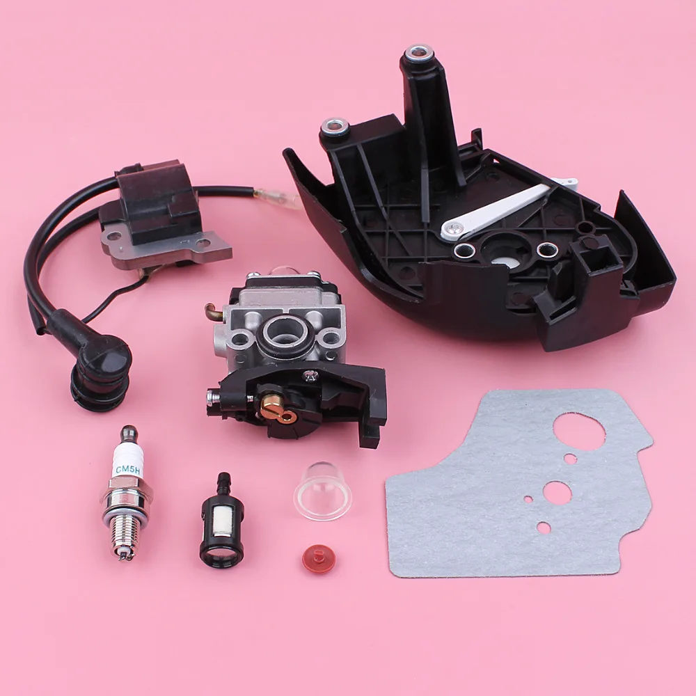 Carburetor Ignition Coil Air Filter Cover Gasket Kit For Honda GX35 GX 35 4 Stroke Small Lawn Mower Engine Motor Part Carburetor Ignition Coil Air Filter Cover Gasket Kit For Honda GX35 GX 35 4 Stroke Small Lawn Mower Engine Motor Part