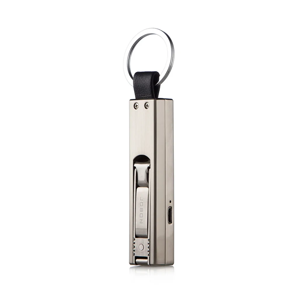 Jobon Lighter Keychain USB Rechargeable Coil lighter Flameless Electric