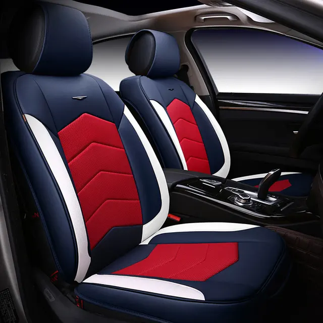 Leather Car Seat Cover Covers Universal For Hyundai Sonata Leather Car Seat Cover Covers Universal For Hyundai Sonata Tucson Great Wall C30 Haval H3 Hover H5 H2 H6 2017