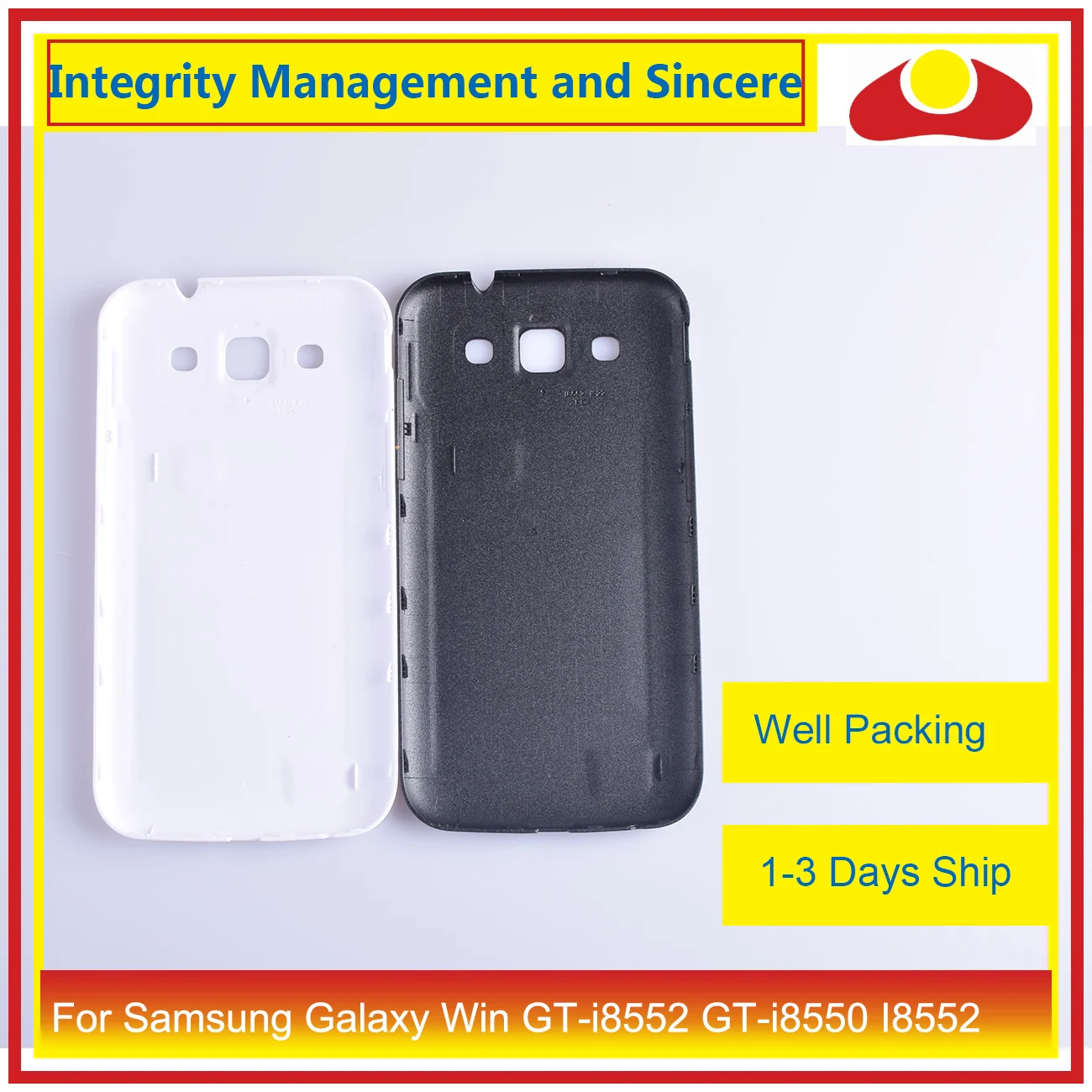 Для samsung Galaxy Win GT-i8552 GT-i8550 I8552 I8550 корпус батарея Дверь задняя крышка корпус замена корпуса