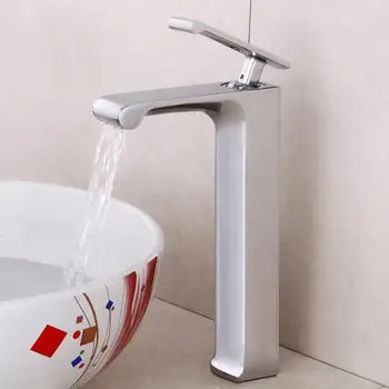 

OUYASHI bathroom basin faucet cold and hot deck mounted single handle single hole countertop waterfall water tap