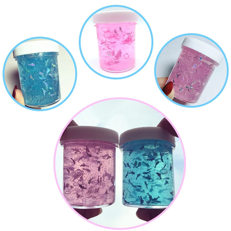 2017 фрукты и конфеты Кристалл слизь DIY прозрачный Шпатлёвки Игрушка антистресс