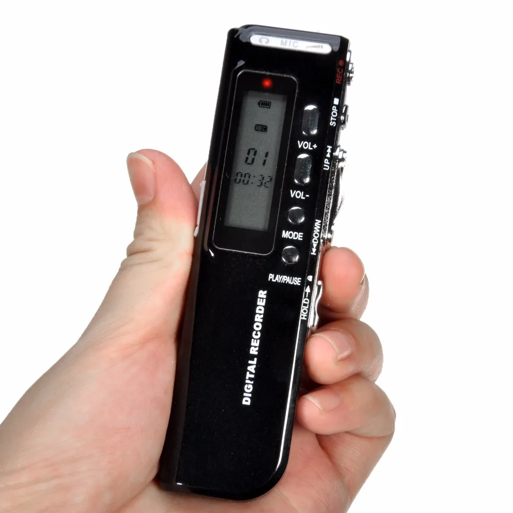 Ручка цифровой диктофон Регистраторы USB 8 ГБ голосовой активации Mp3 плеер Диктофон Запись цифровой Аудио Диктофон Регистраторы