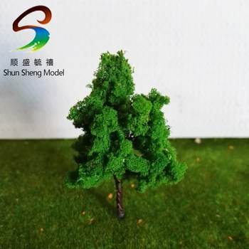 

5.5CM wire Model Trees For Railroad House Park Street Layout Green landscape Scene Scenery