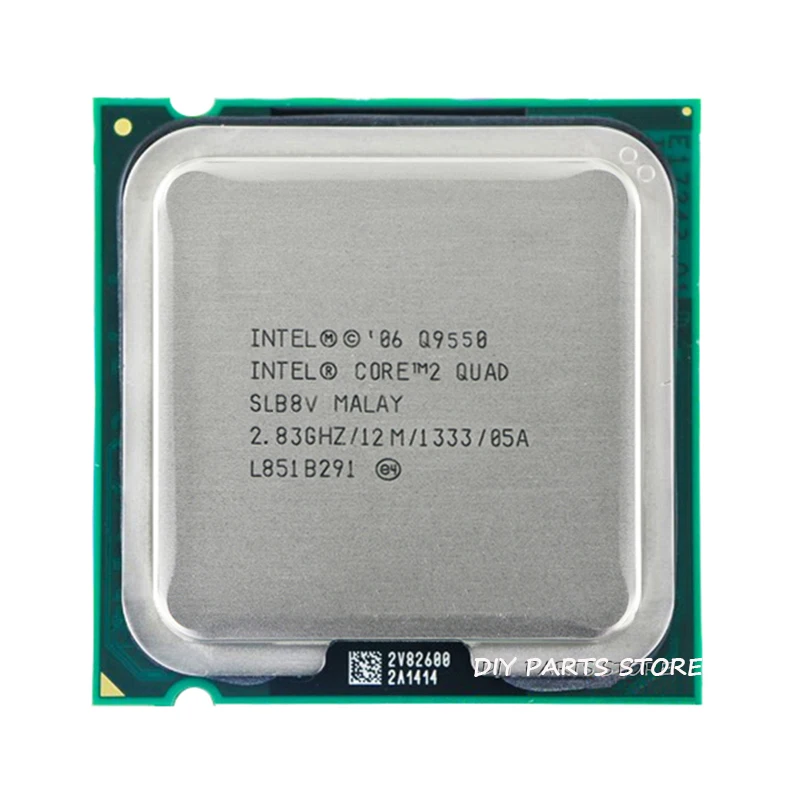 4 core INTEL Core 2 QUDA Q9550 CPU INTEL Q9550 Processor 2 8G hz 12M 1333GHz