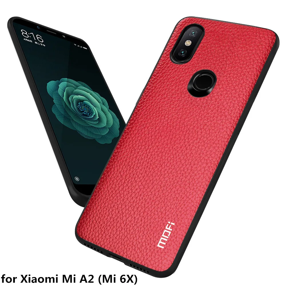 Оригинальный корпус MOFi для Xiaomi mi A2 чехол Xiao высококачественная искусственная