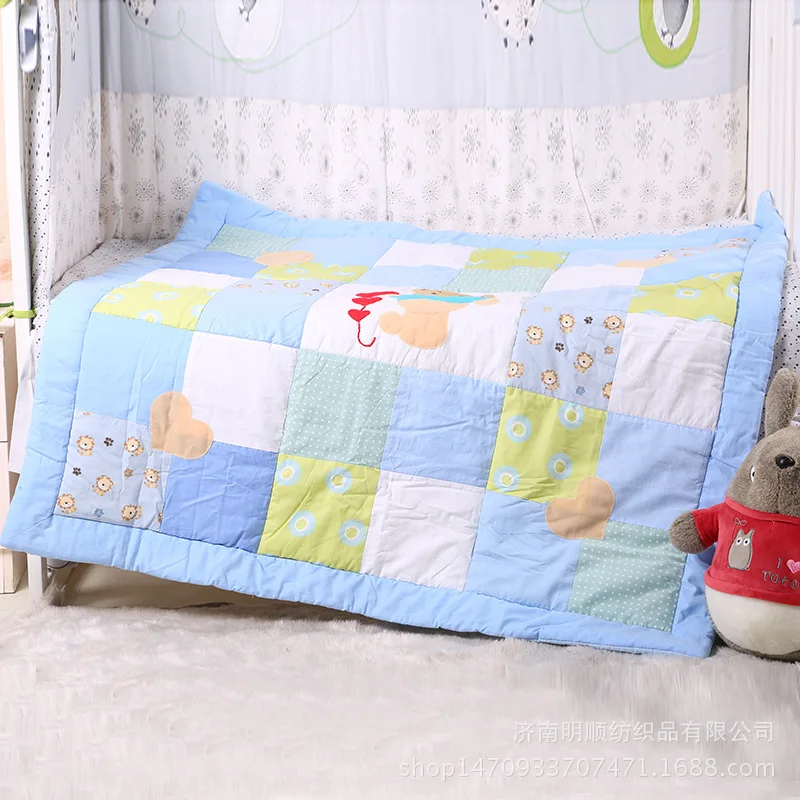 Baby Blanket Toddler Kids Printing Cute Bear Shape Cotton Blanket Soft