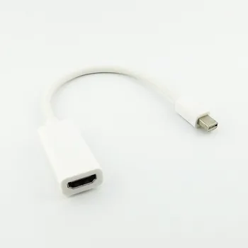 

1pc Mini Display Port DP Male to HDMI Female Adapter Cable for MAC Macbook Pro Air 23cm