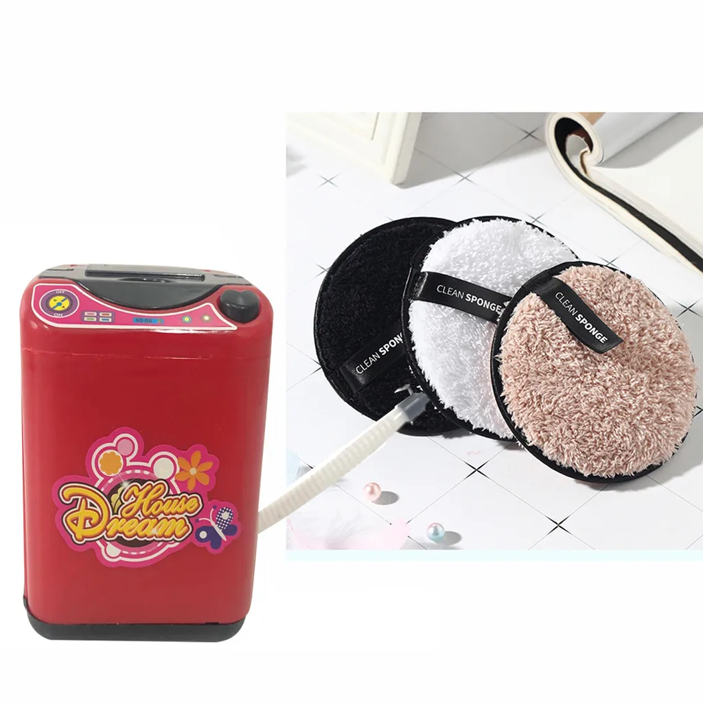 

Makeup Brush Cleaner Device Makeup Brush & Cleansing Puff Cleaner Device Automatic Cleaning Washing Machine Mini cute washing