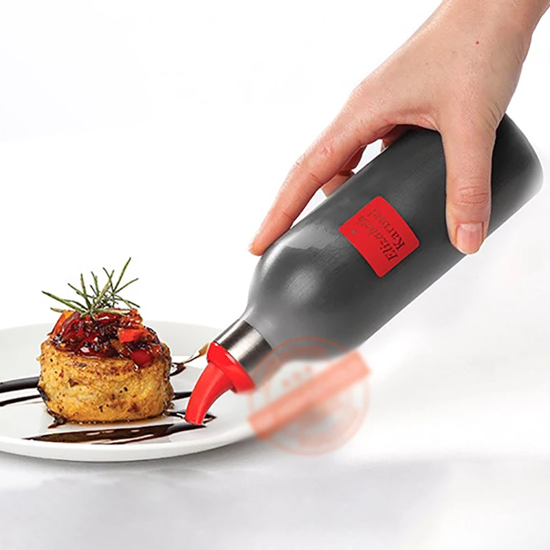 

Food Grade Silicone Resin Seasoning Bottle Salad Tools Oil Misters Tomato Sauce Salad Bottle Kitchen Tools