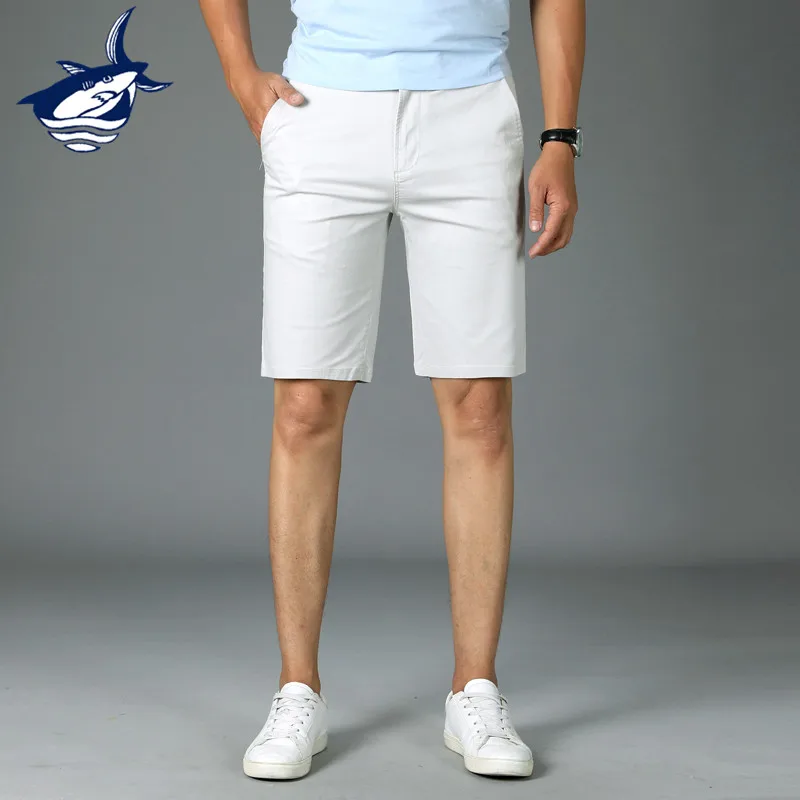 Мужская одежда летние шорты Homme бренд Tace& Shark х/б мужские шорты прямые повседневные короткие брюки плюс размер 42
