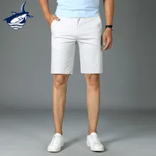Мужская одежда летние шорты Homme бренд Tace& Shark х/б мужские шорты прямые повседневные короткие брюки плюс размер 42