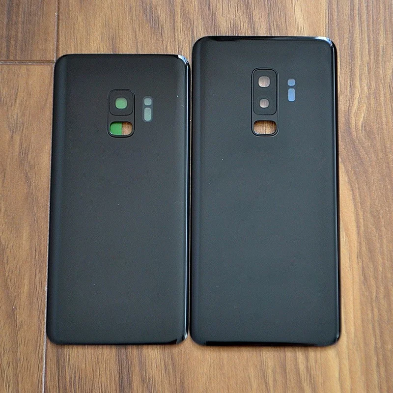 Для SAMSUNG Galaxy S9 G960/S9 Plus G965 задняя крышка батарейного отсека задняя стеклянная крышка корпус чехол для SAMSUNG S9 G960f Крышка батарейного отсека