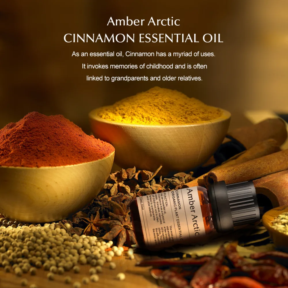 Натуральное эфирное масло корицы водорастворимое масло для ароматерапии массаж улучшение для масла кожи успокаивает вдавливание повышает жизненную силу