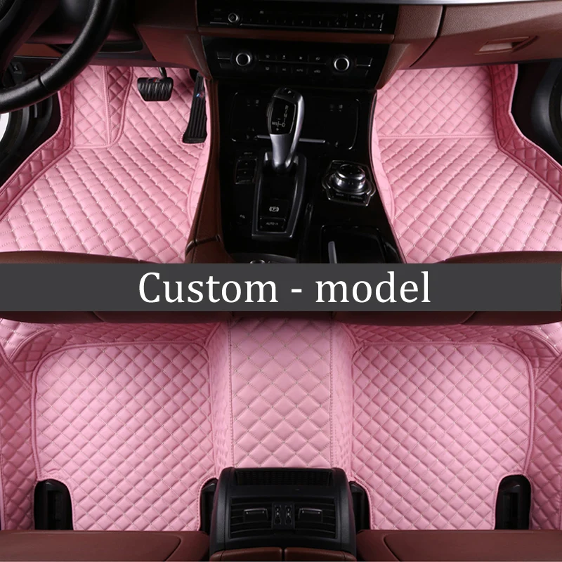 Custom fit car floor mats for Audi A4 S4 RS4 B6 B7 B8 B9 sedan allraod
