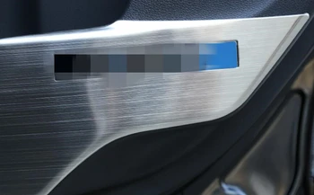 

4 Pcs For Honda CRV 2017 Stainless Steel Car Anti Kick Pad Car Door Guard Plate Cover Trim Decoration Car Styling Accessories