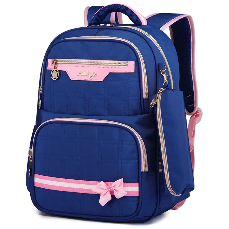 Safety high end Children Backpacks Primary Boy School Bags For Students