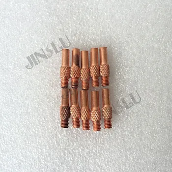 

Free Shipping 20PCS Welding Gun Contact Tips For MIG Spool Gun Push Pull Feeder Torch ( 0.8-1.0mm)