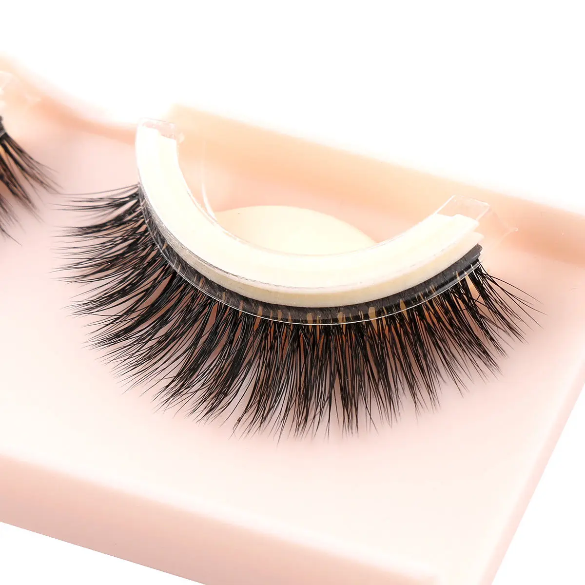 

1Pair 3D Mink False Eyelashes Self Adhesive Makeup Fake Lashes Extension Beauty Makeup Tools False Eyelashes JLRS 2018