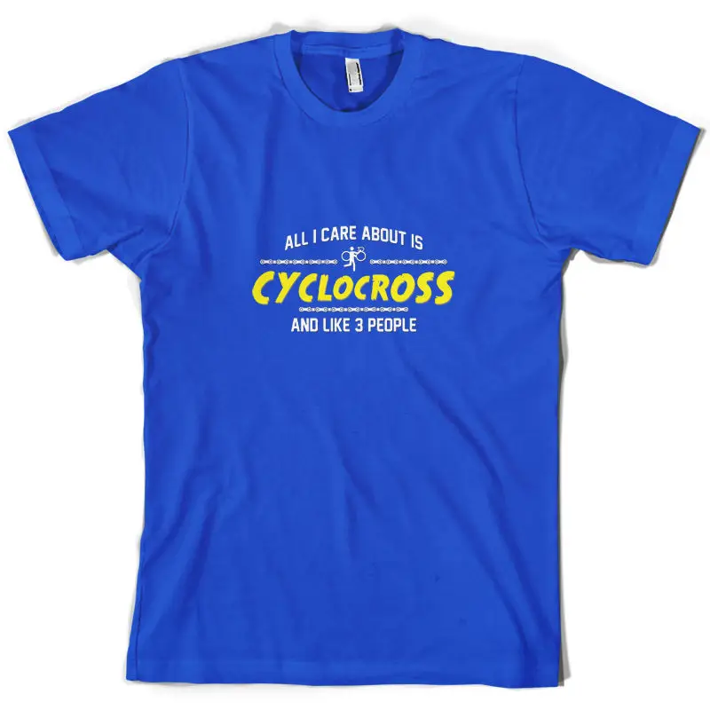 Все о чем я беспокоюсь это Cyclocross Мужская футболка Cyclo cross X 10 цветные мужские футболки Летний стиль модная