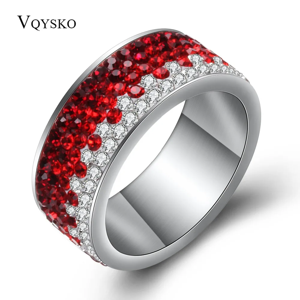 

NIBA free shiping wholesale jewelry lot womens rings Glamorous 316L Stainless Steel Ring