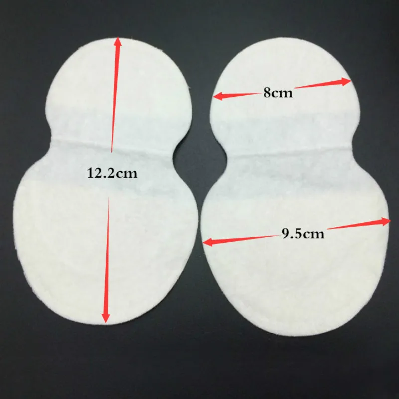 20 шт./лот одноразовые подмышечные поглощающие пот прокладки Дезодорант подмышек против пота запах Защита унисекс клейкие ленты наклейки