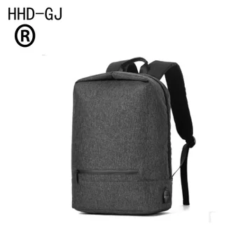 

HHD-GJ 17 inch Waterproof Men Backpack USB Charging College Students Bag Laptop Backpack For 13.3 to 17.3 inch school bag