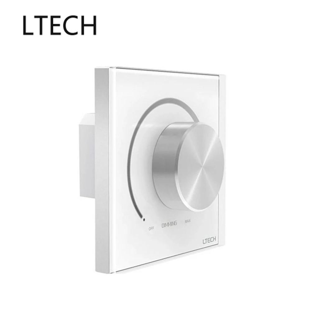 

LTECH Knob Panel Dimmer 90-250Vac Input 1-10V Dimming Signal Output For LED Light E610P
