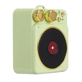 

Retro Portable Mini Bluetooth Wireless Speakers Support TF Card FM Radio 2019 Newest Hot Sale New Fashion Drop Shipping