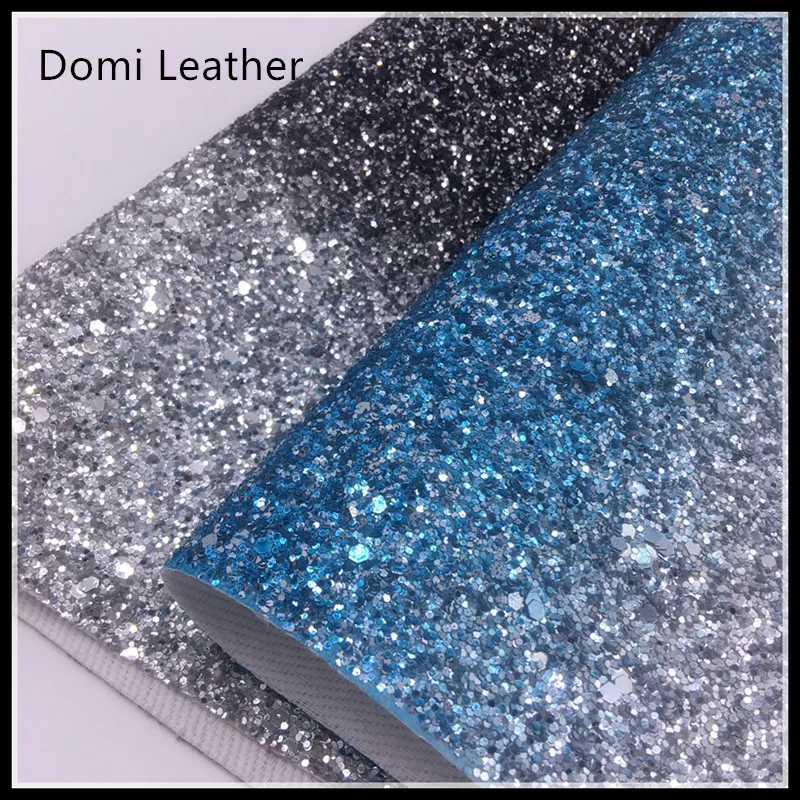 (DM6045) Color changing chunky glitter fabricglitter fabricchunky