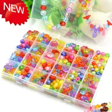 24 lattice Children DIY Beads for math accounting, Acrylic Beaded puzzle for kids educational toys, free shipping